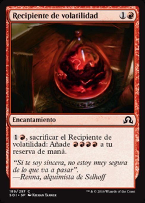 Vessel of Volatility