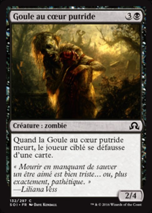 Goule au cœur putride