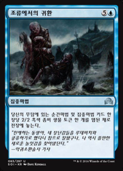 조류에서의 귀환