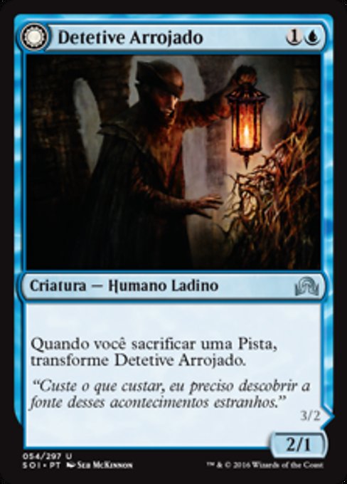 Daring Sleuth // Bearer of Overwhelming Truths