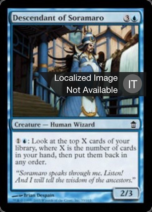 Descendant of Soramaro