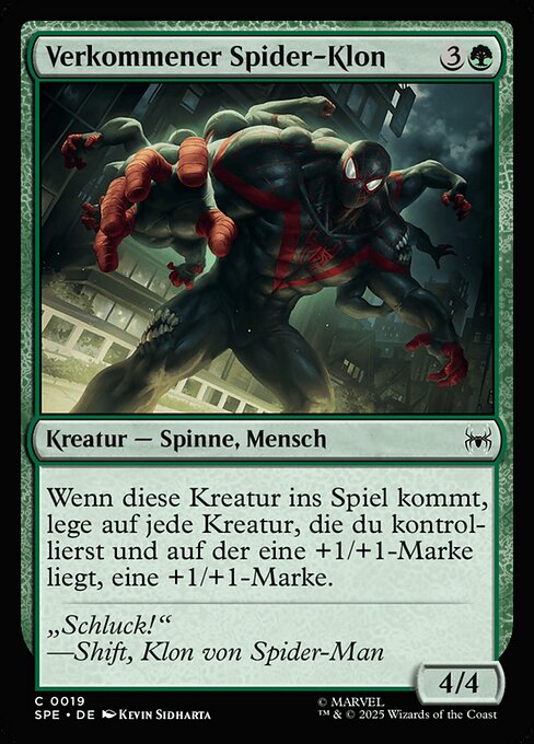 Twisted Spider-Clone