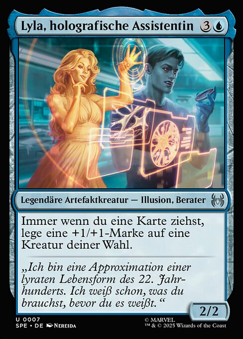 Lyla, Holographic Assistant