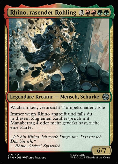 Rhino, Barreling Brute