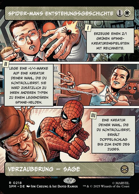 Spider-Mans Entstehungsgeschichte