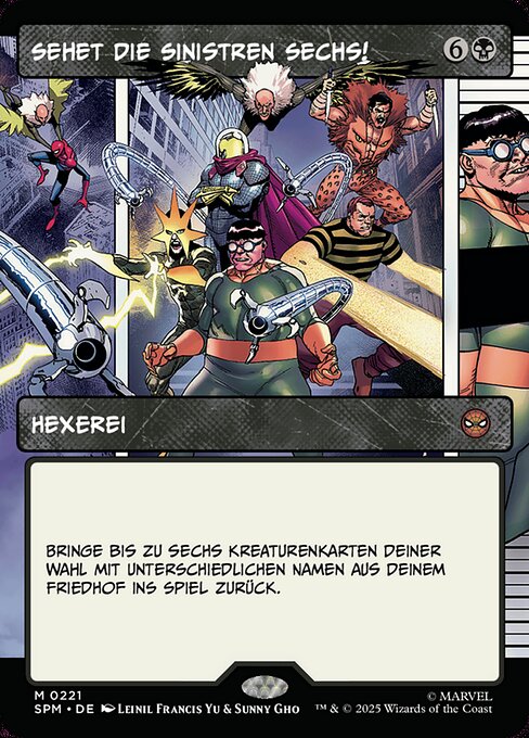 Behold the Sinister Six!