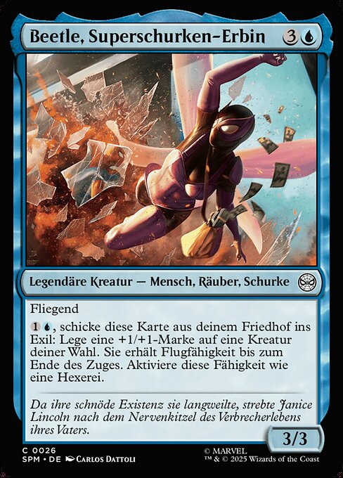 Beetle, Legacy Criminal