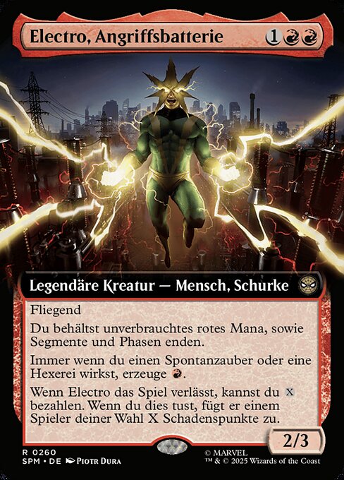 Electro, Assaulting Battery