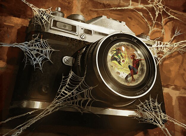 Peter Parkers Kamera