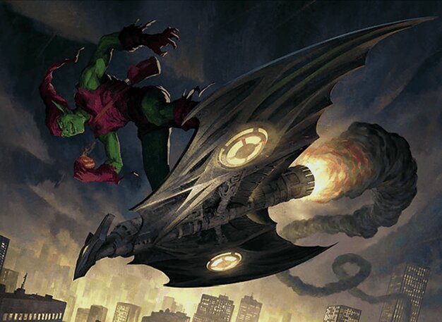 Raketenbetriebener Koboldgleiter