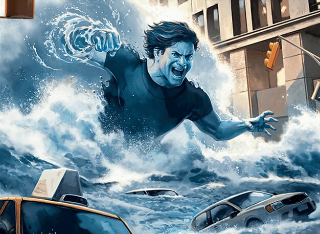 Hydro-Man, flüssiger Verbrecher