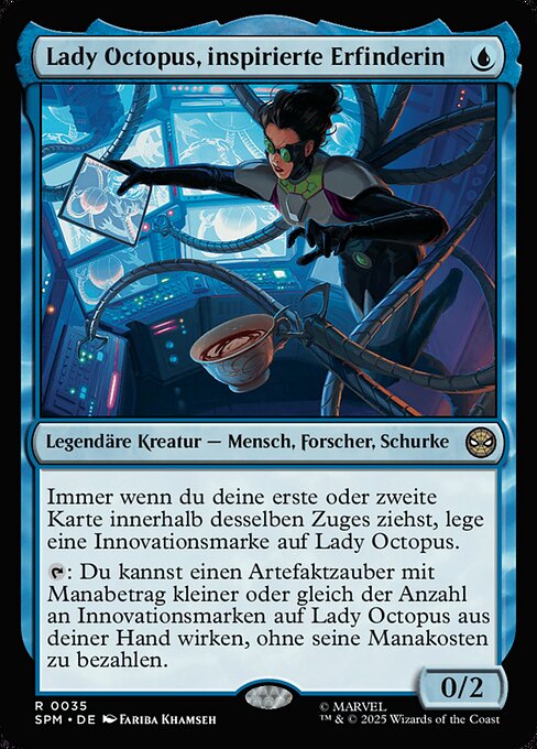 Lady Octopus, Inspired Inventor