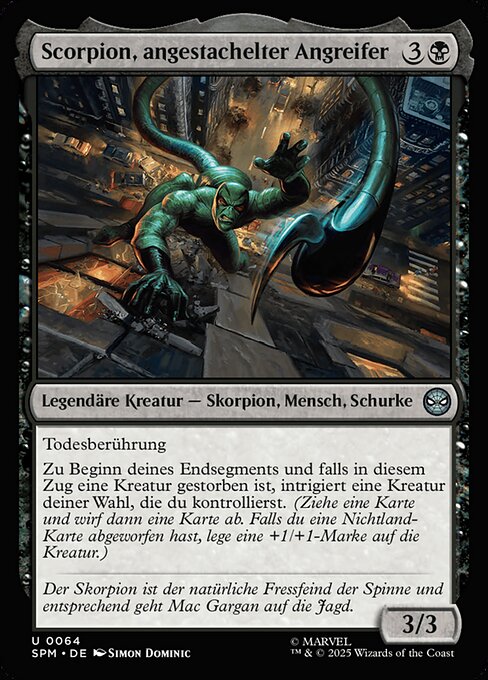 Scorpion, Seething Striker