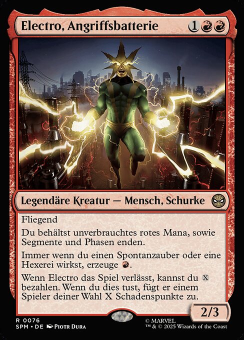 Electro, Assaulting Battery