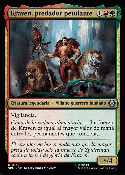 Kraven, Proud Predator