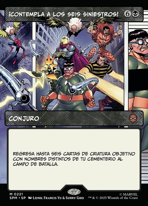 Behold the Sinister Six!