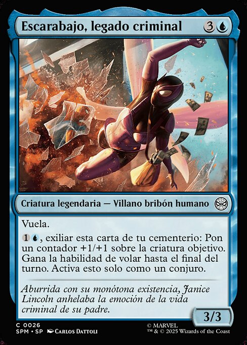 Beetle, Legacy Criminal