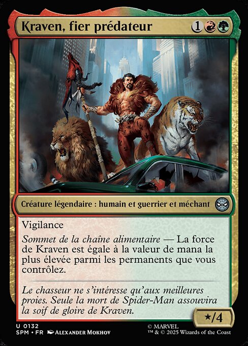 Kraven, Proud Predator