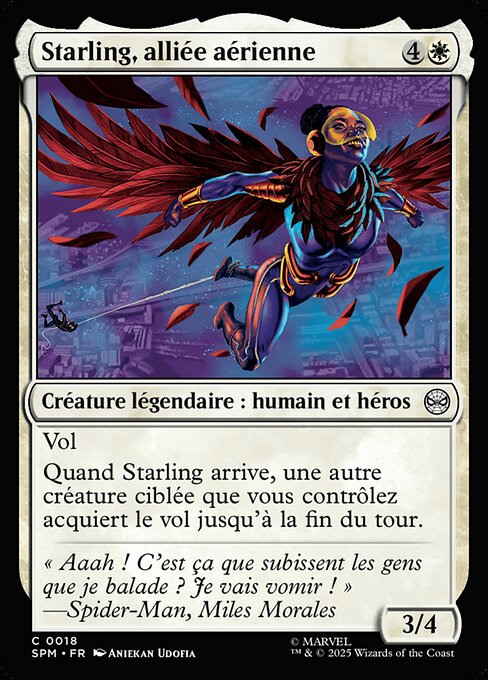 Starling, Aerial Ally