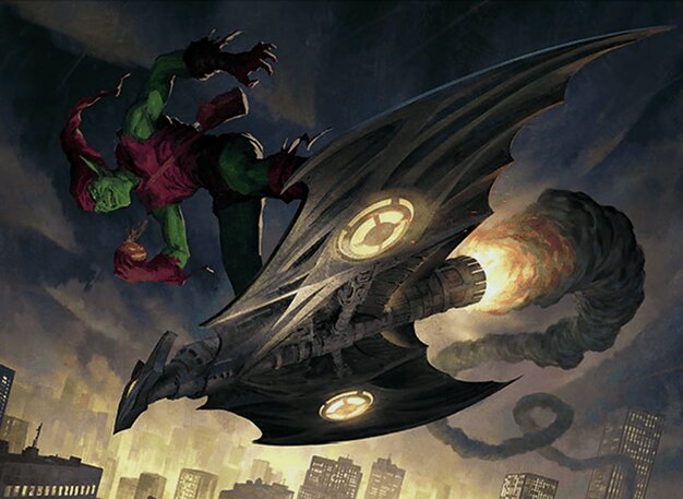 Jet-planeur à réaction du Bouffon vert