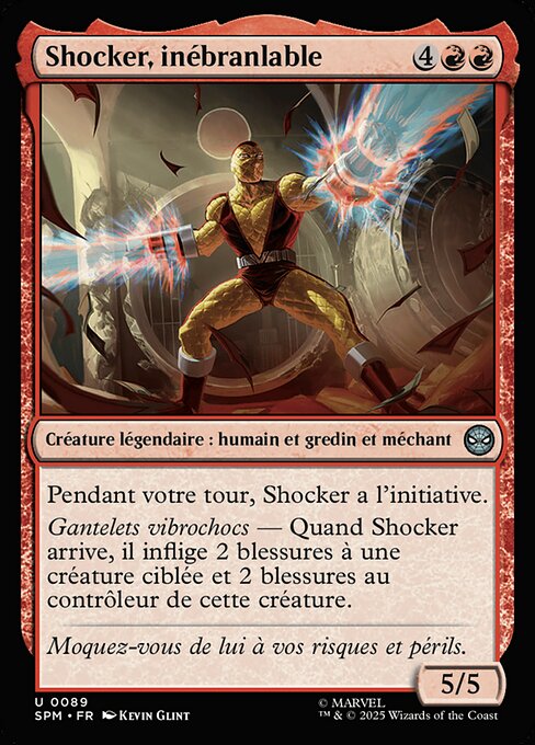 Shocker, Unshakable