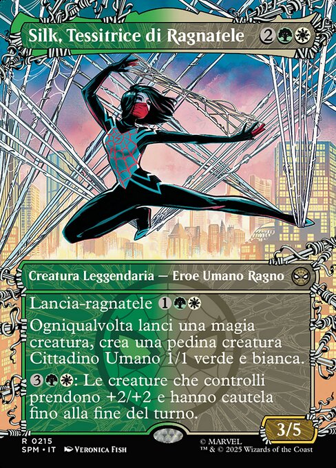 Silk, Tessitrice di Ragnatele