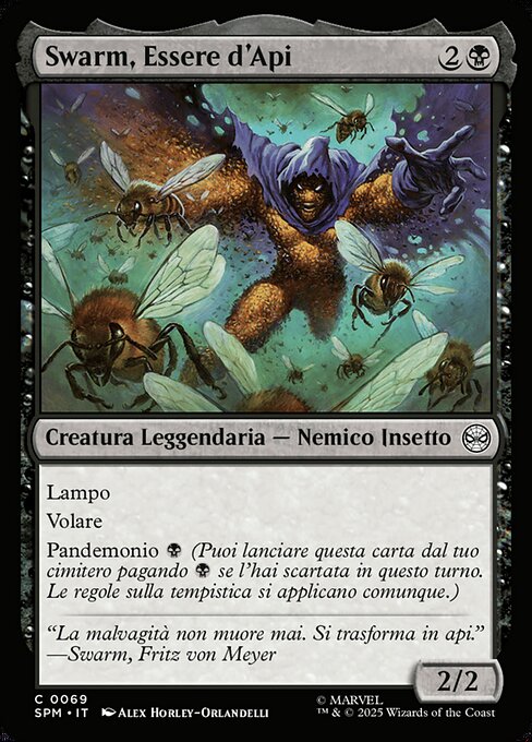 Swarm, Being of Bees