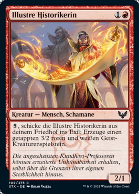 Illustre Historikerin