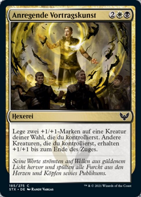 Anregende Vortragskunst