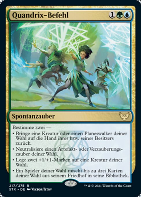 Quandrix-Befehl