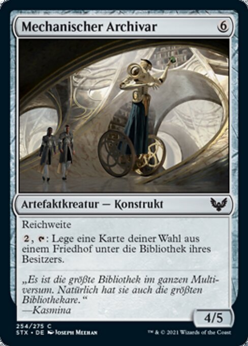 Mechanischer Archivar
