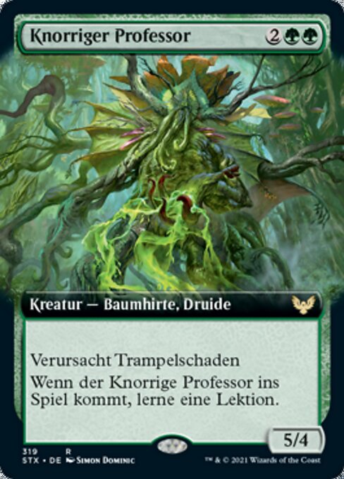 Knorriger Professor