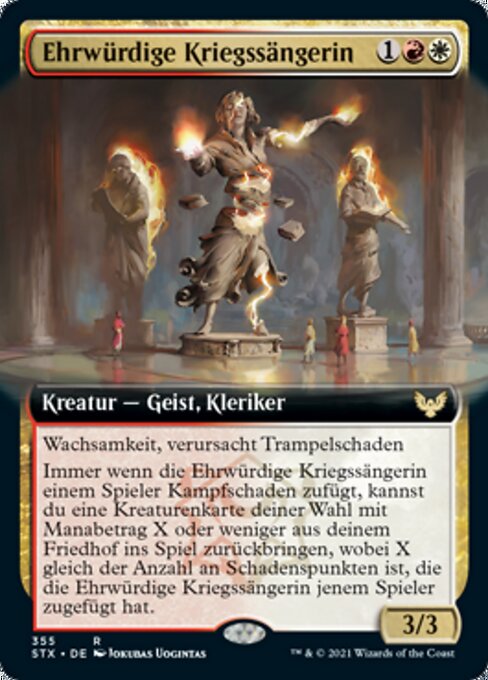 Ehrwürdige Kriegssängerin