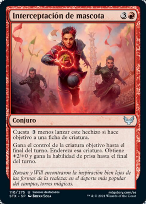 Interceptación de mascota