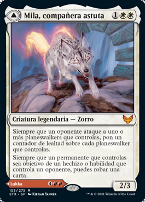 Mila, Crafty Companion // Lukka, Wayward Bonder