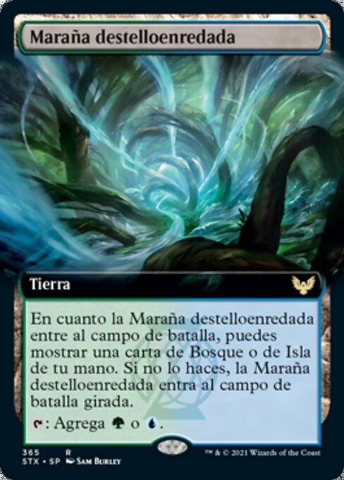 Maraña destelloenredada