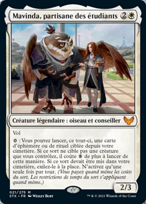 Mavinda, Students' Advocate