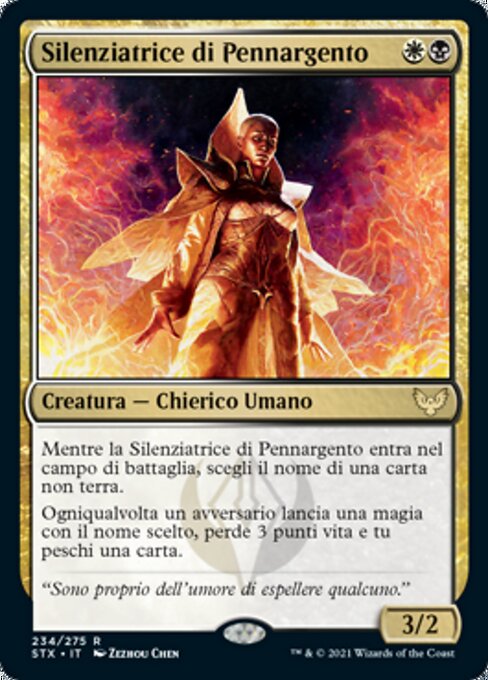 Silenziatrice di Pennargento