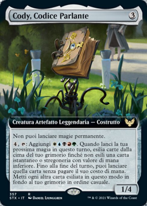 Cody, Codice Parlante