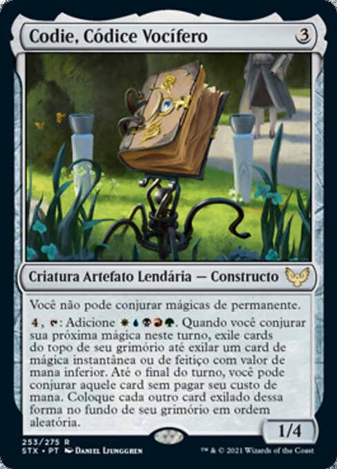 Codie, Vociferous Codex