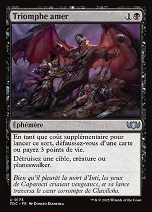 Bitter Triumph