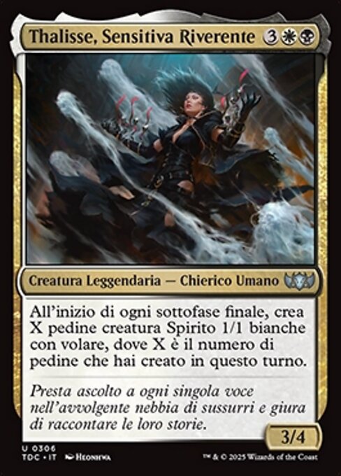 Thalisse, Reverent Medium