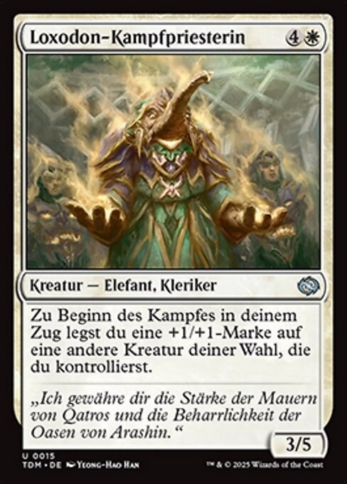 Loxodon Battle Priest