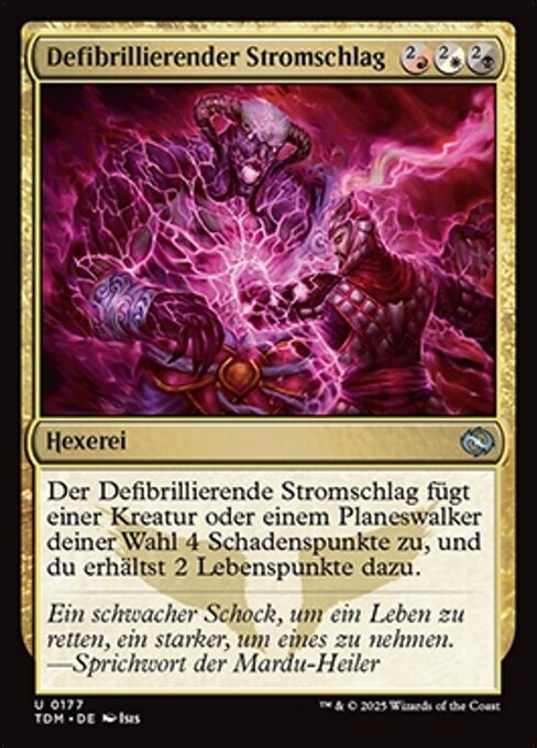 Defibrillating Current