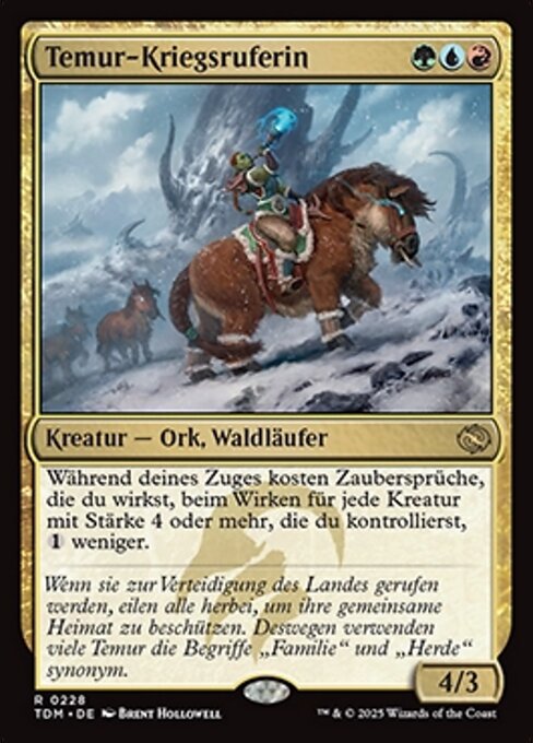 Temur Battlecrier