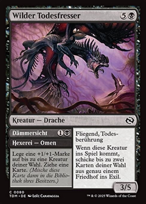 Feral Deathgorger // Dusk Sight