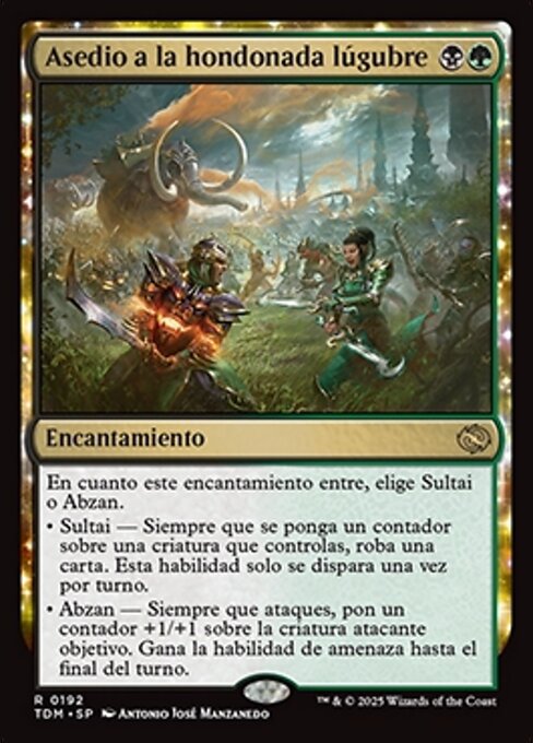 Asedio a la hondonada lúgubre