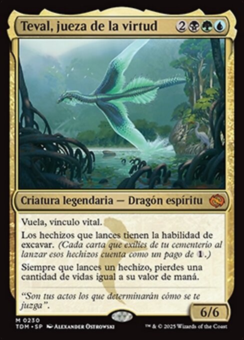 Teval, Arbiter of Virtue