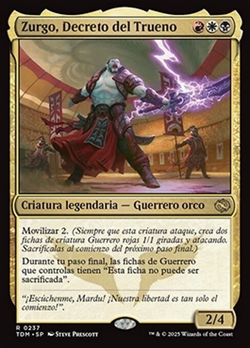 Zurgo, Thunder's Decree