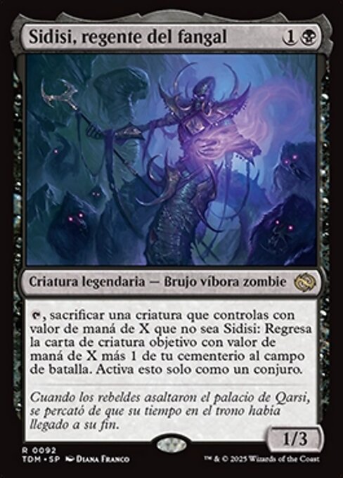 Sidisi, Regent of the Mire